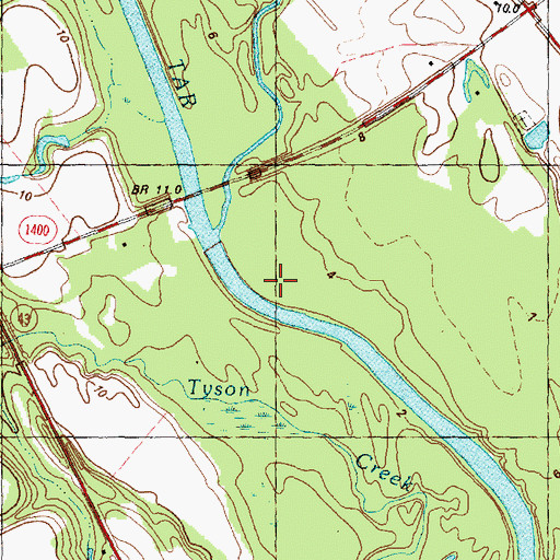 Topographic Map of Pillsboro Landing (historical), NC