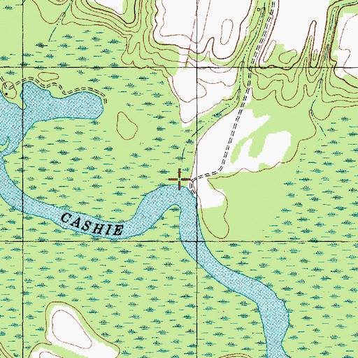 Topographic Map of Jacocks Landing, NC