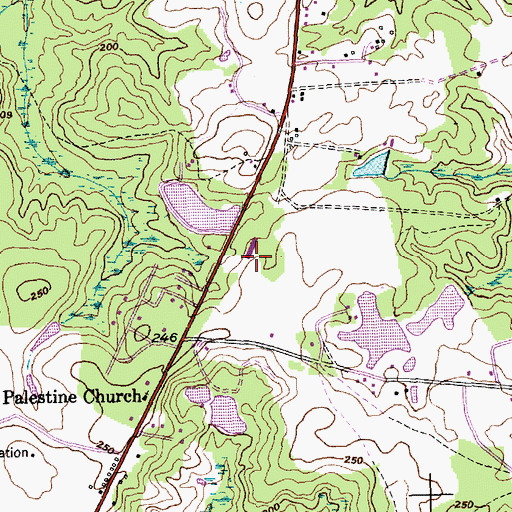 Topographic Map of Raleigh Road Kindergarten, NC