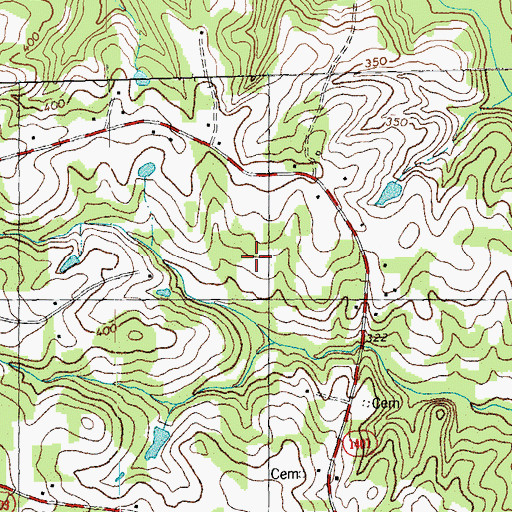 Topographic Map of Epsom Elementary School, NC
