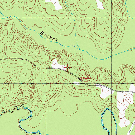 Topographic Map of Young School (historical), NC
