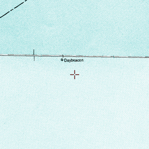 Topographic Map of Garbacon Shoal, NC