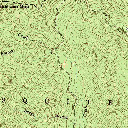 Topographic Map of Bob Allison Picnic Area, NC