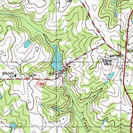 Topographic Map of Lake View, NC