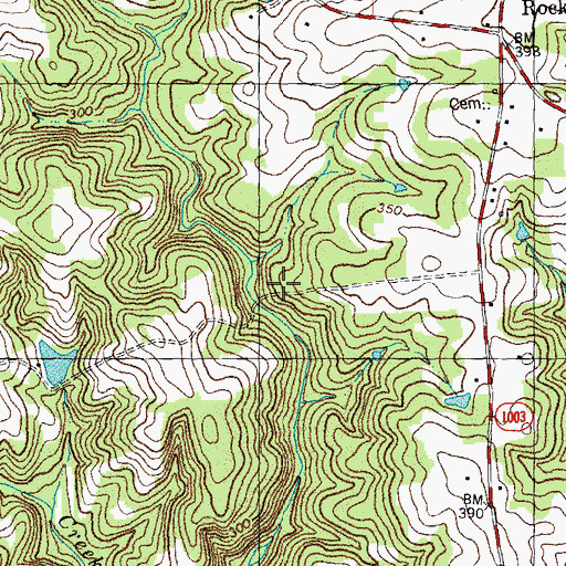 Topographic Map of Letha (historical), NC