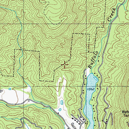 Topographic Map of Deerfield, NC