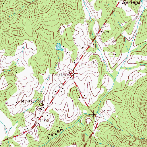 Topographic Map of Feltons Mill (historical), NC