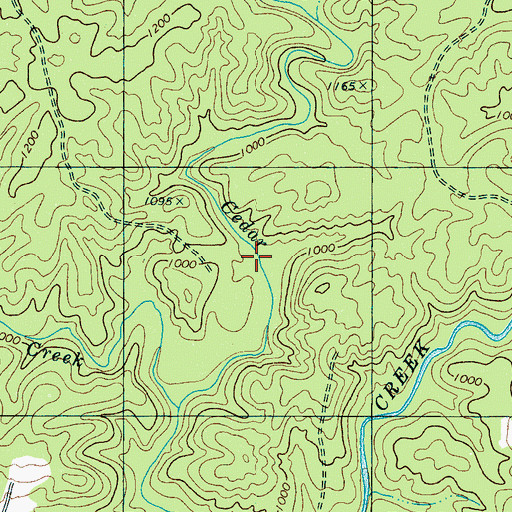Topographic Map of Rutherford Power Plant (historical), NC