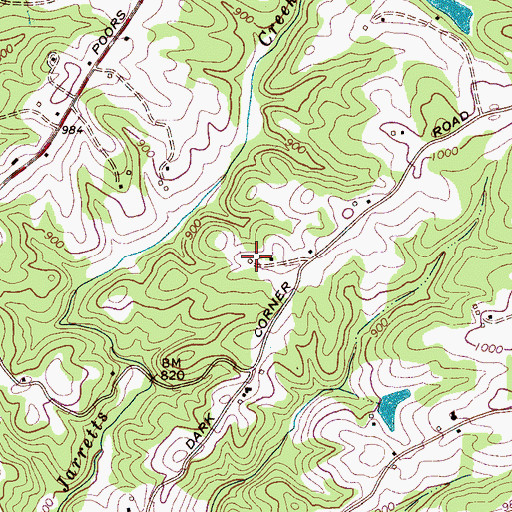 Topographic Map of Wilkins School (historical), NC
