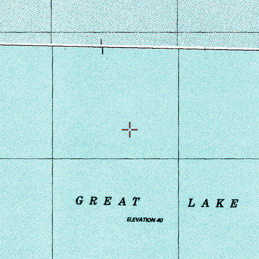 Topographic Map of Great Lake, NC