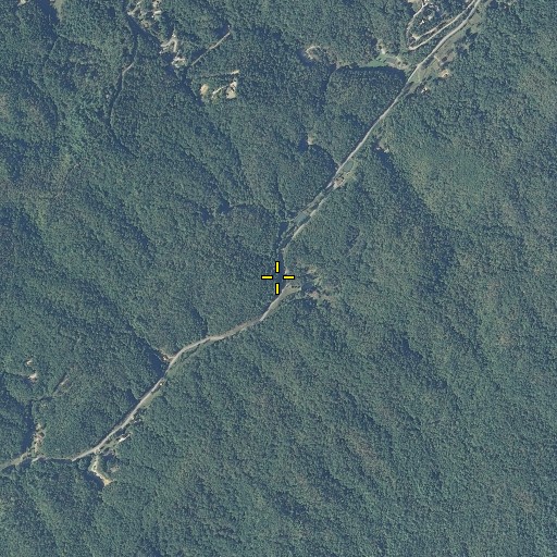 Aerial/Satellite Image of Maple Gap, NC