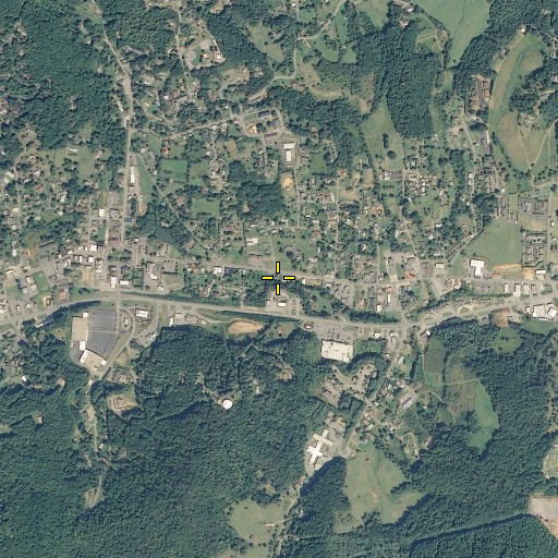 Aerial/Satellite Image of Mitchell Branch, NC