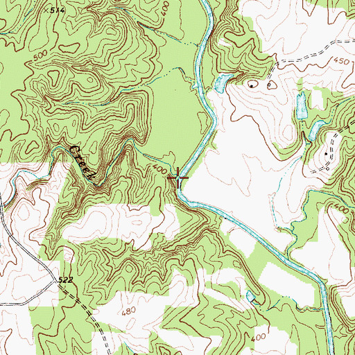 Topographic Map of Twomile Creek, NC