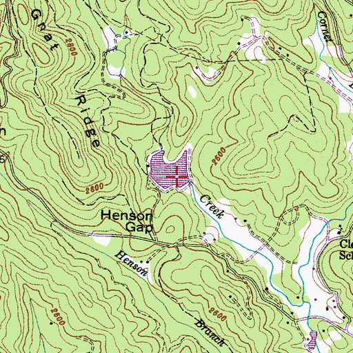 Topographic Map of Wilson Lower Dam, NC