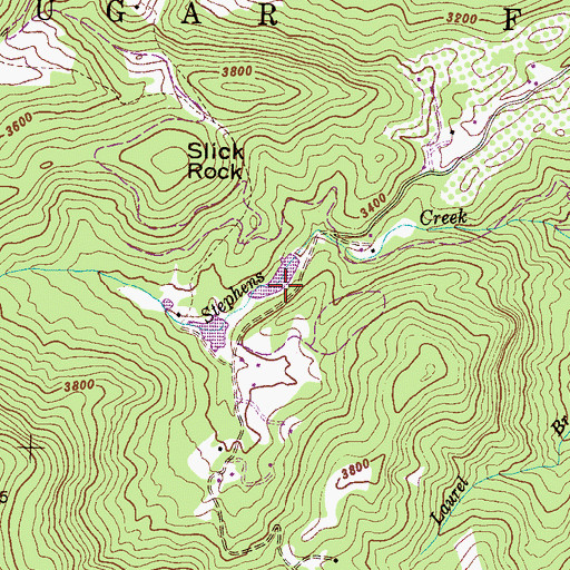 Topographic Map of R C Balfour Lower Dam, NC
