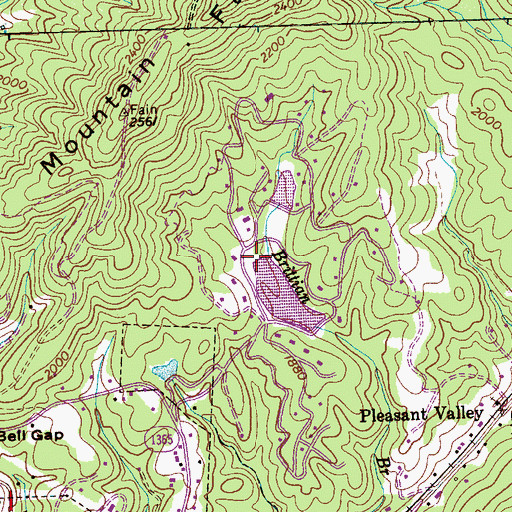 Topographic Map of Tanglewood Dam Upper, NC