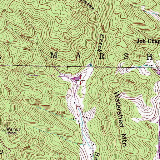 Topographic Map of NC Noname Two-Hundred Thirteen Dam, NC
