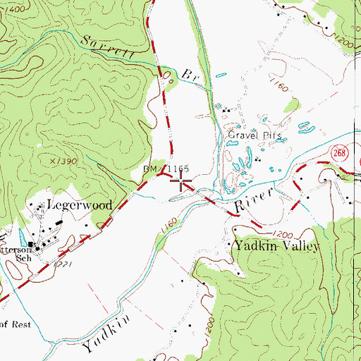 Topographic Map of Jones (historical), NC