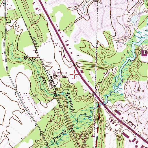 Topographic Map of Ketner Heights, NC