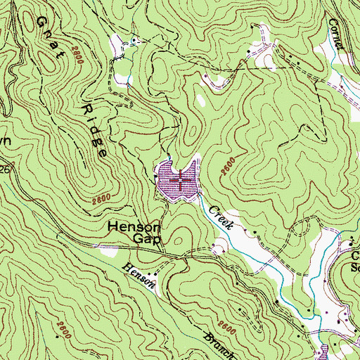 Topographic Map of Wilson Lakes, NC