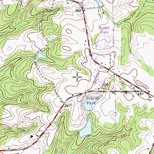 Topographic Map of WHPY-AM (Clayton), NC