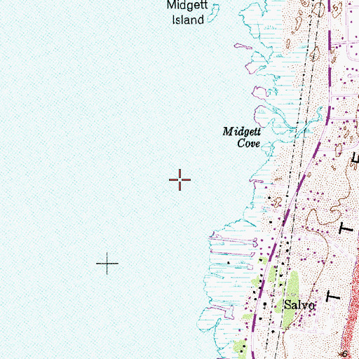 Topographic Map of Wimble Shoals, NC