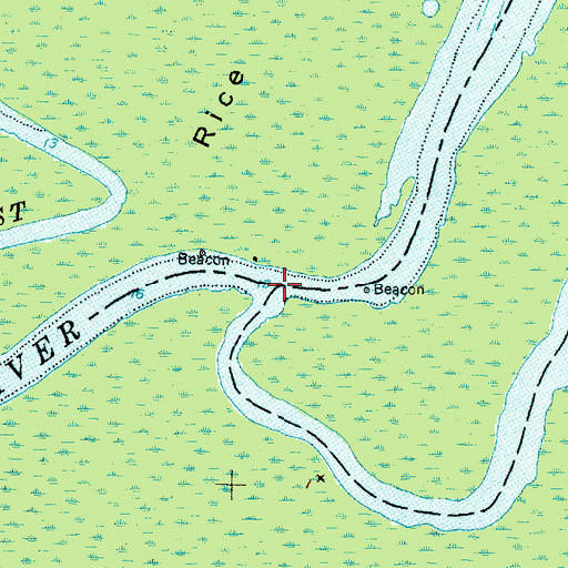 Topographic Map of Conaby Creek, NC