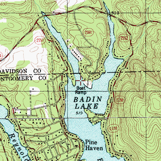 Topographic Map of Alls Fork, NC