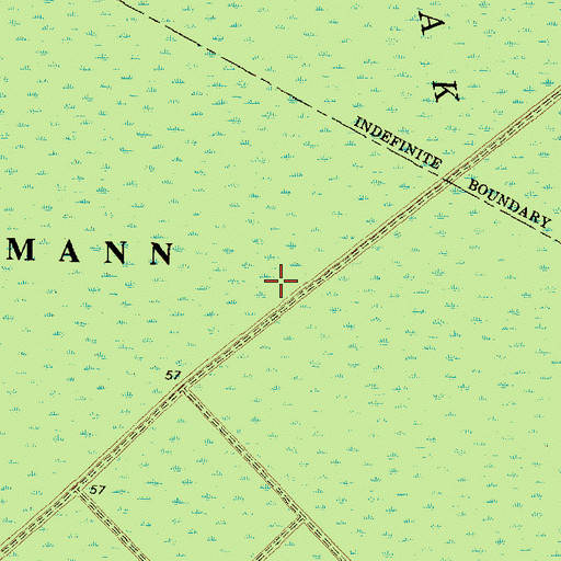 Topographic Map of Hofmann Forest, NC