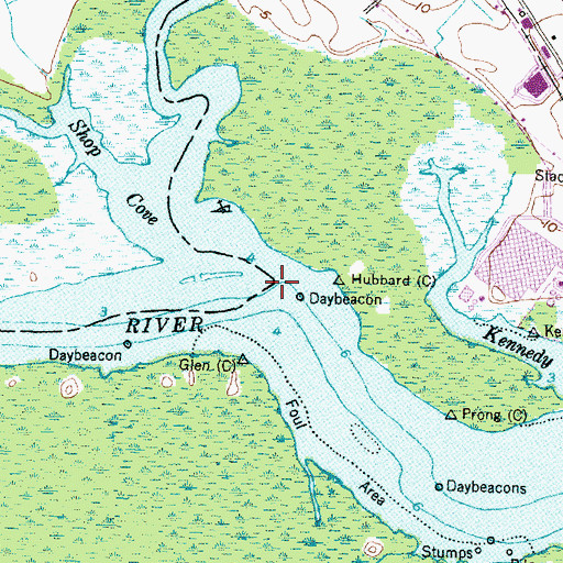 Topographic Map of Tranters Creek, NC