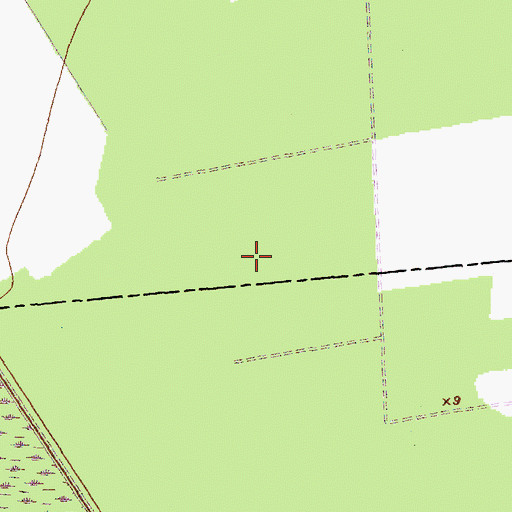Topographic Map of Gum Swamp, NC