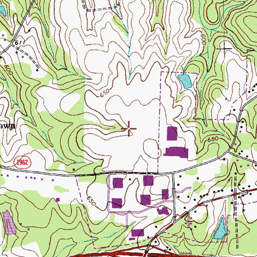 Topographic Map of Township 10-Melville, NC