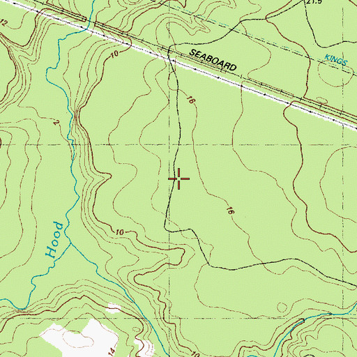 Topographic Map of Township of Northwest, NC