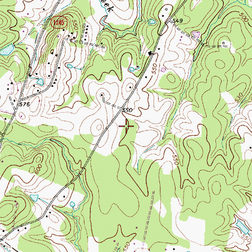 Topographic Map of Township 10, Midland, NC