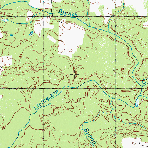 Topographic Map of Township of Ransom, NC