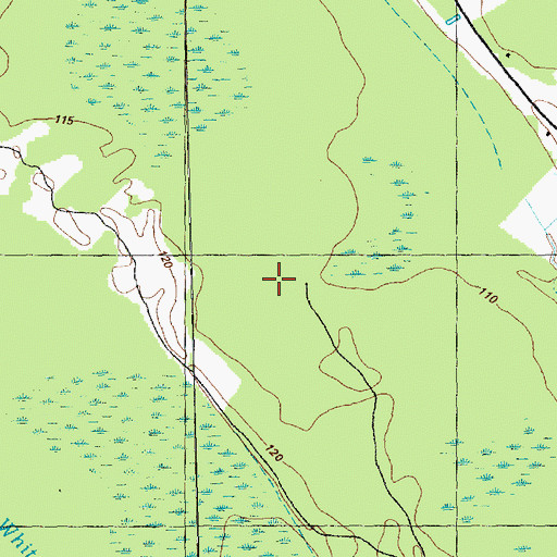 Topographic Map of Township of Beaver Dam, NC