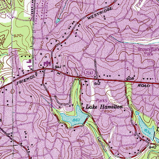 Topographic Map of Township of Morehead, NC
