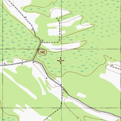 Topographic Map of Township of Williams, NC