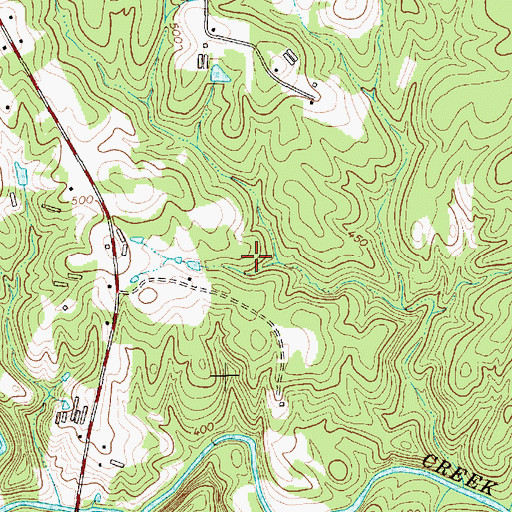 Topographic Map of Township 3-Sheffield, NC