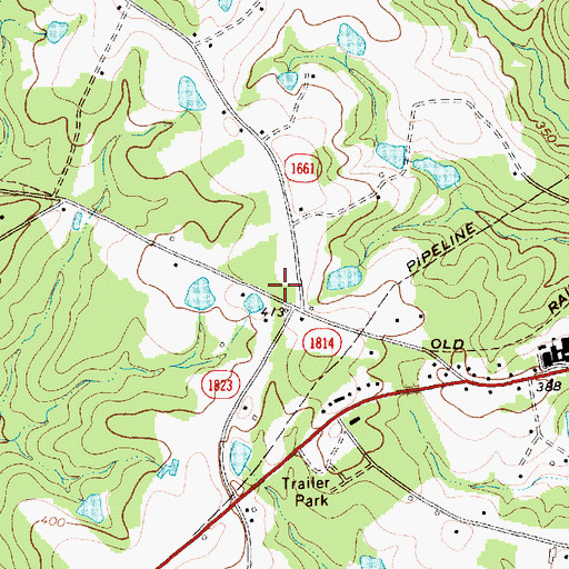 Topographic Map of Township 6-Greenwood, NC