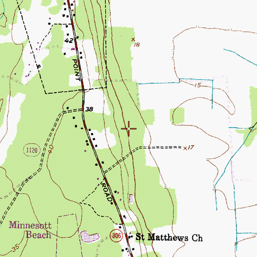 Topographic Map of Township 5, NC