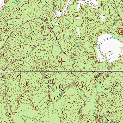Topographic Map of Township of Jackson, NC