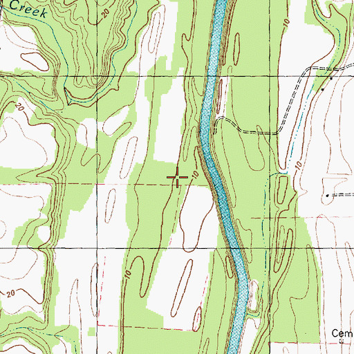 Topographic Map of Suggs Landing, NC
