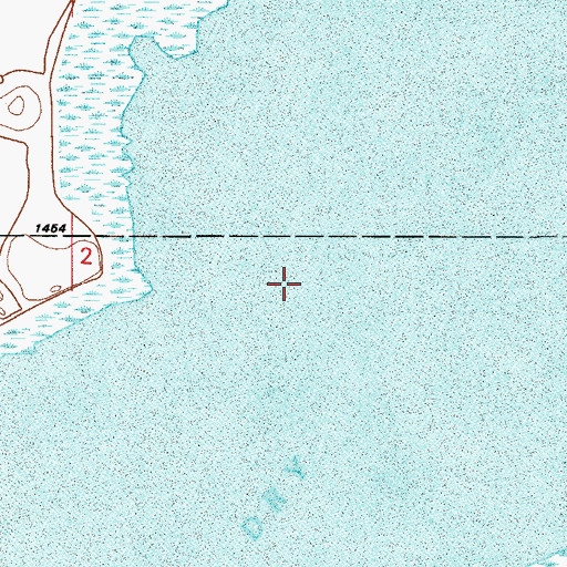 Topographic Map of Dry Lake, ND