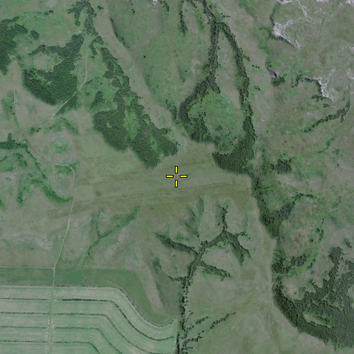 Aerial/Satellite Image of Porcupine Hills, ND