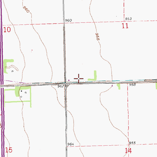 Topographic Map of Wahpeton School Number 5, ND