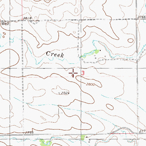 Topographic Map of Bosserman Dam, ND