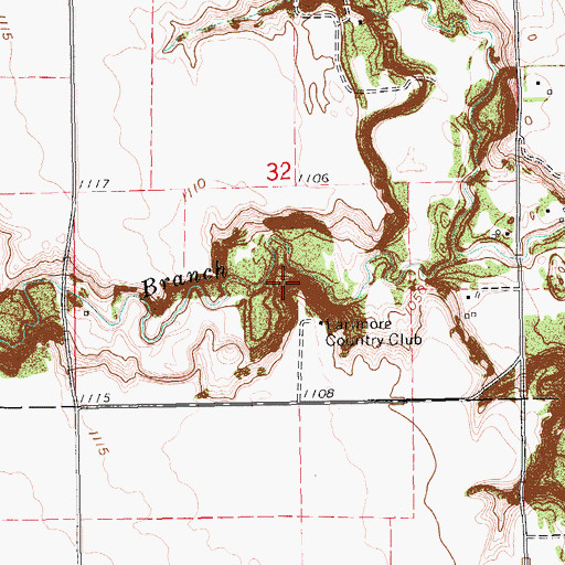 Topographic Map of Upper Turtle River Number 9 Dam, ND