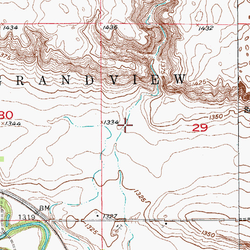 Topographic Map of Seefeldt-Limesand Dam, ND