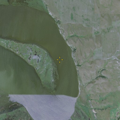 Aerial/Satellite Image of Carlson Lake, ND
